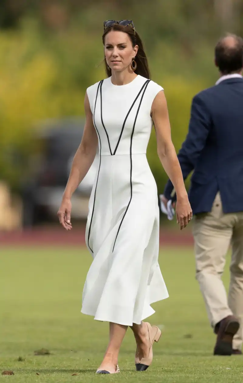 Kate Middleton y su vestido de Emilia Wickstead en Wimbledon