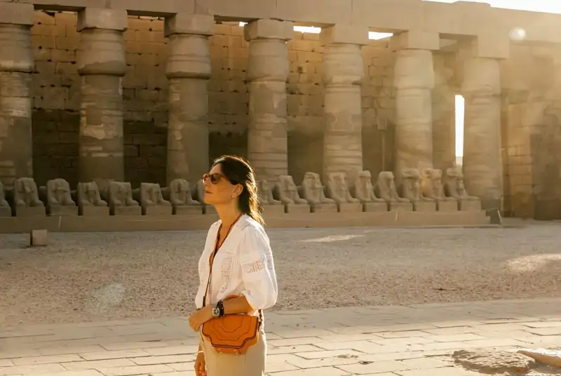 Lourdes Montes abre el álbum de fotos más íntimo de su última escapada a Egipto:  “Me ha encantado, es completamente diferente a cualquier otro país que haya conocido"