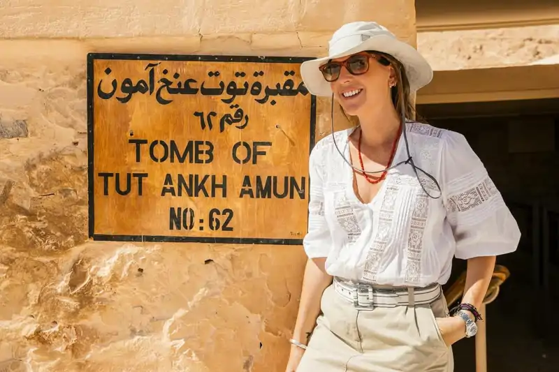 Lourdes Montes abre el álbum de fotos más íntimo de su última escapada a Egipto:  “Me ha encantado, es completamente diferente a cualquier otro país que haya conocido"