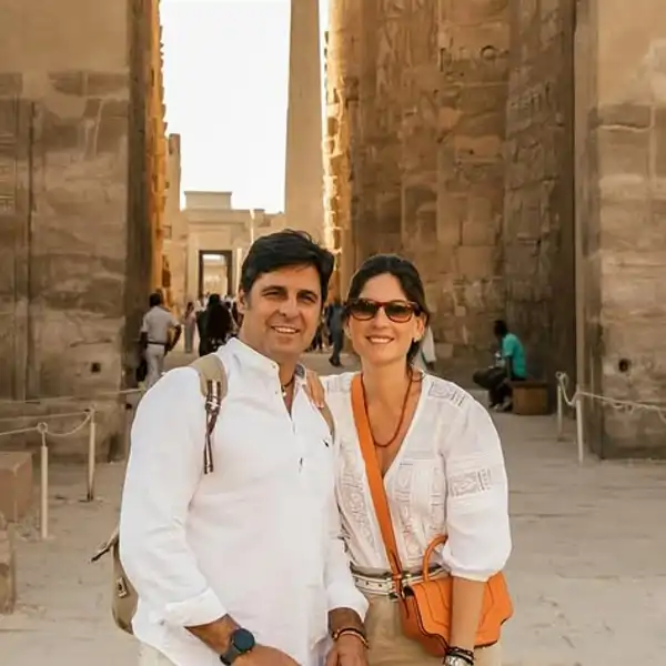 Lourdes Montes abre el álbum de fotos más íntimo de su última escapada a Egipto:  “Es completamente diferente a cualquier otro país"