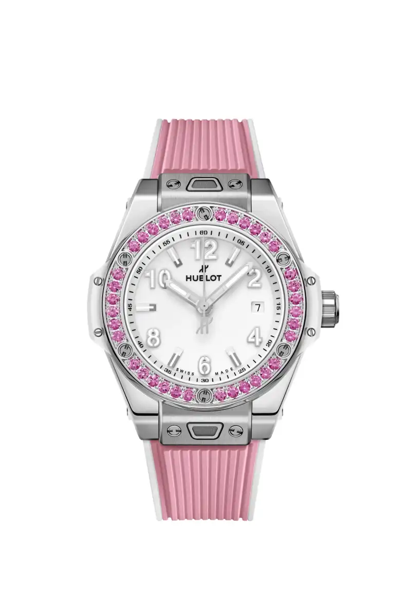 One Click Joyful Steel Pink de Hublot 14.700 euros 