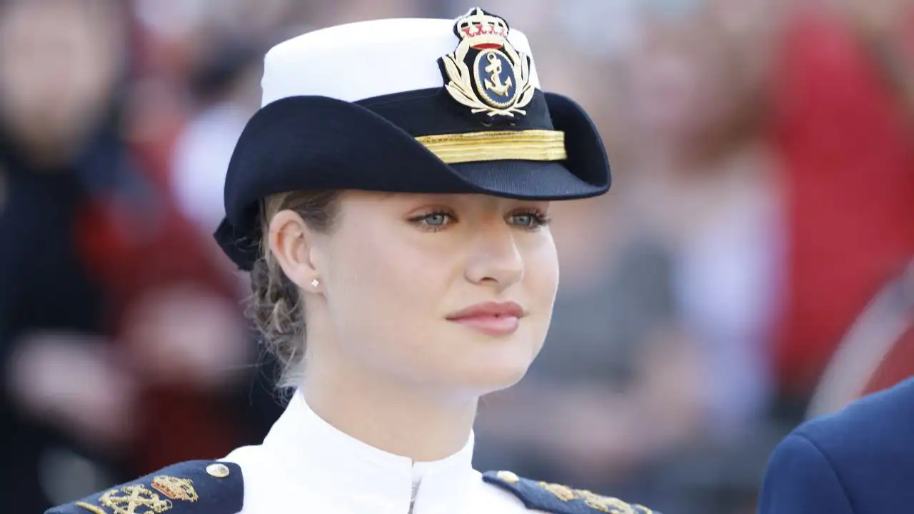 Princesa Leonor en Marín