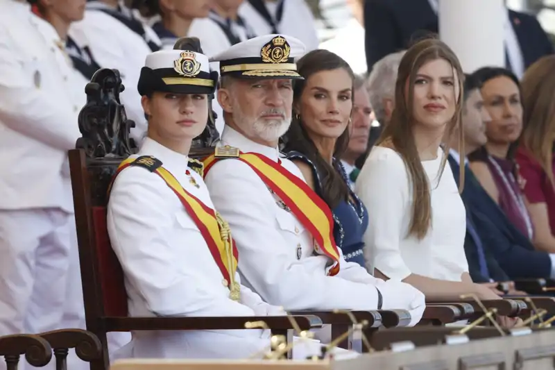 El Rey Felipe VI y la Princesa Leonor