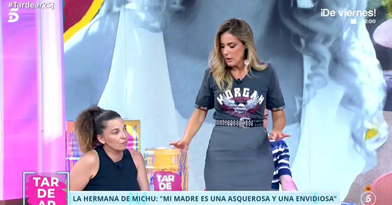 Verónica Dulanto rebaja la tensión con Tamara en 'Tardear'