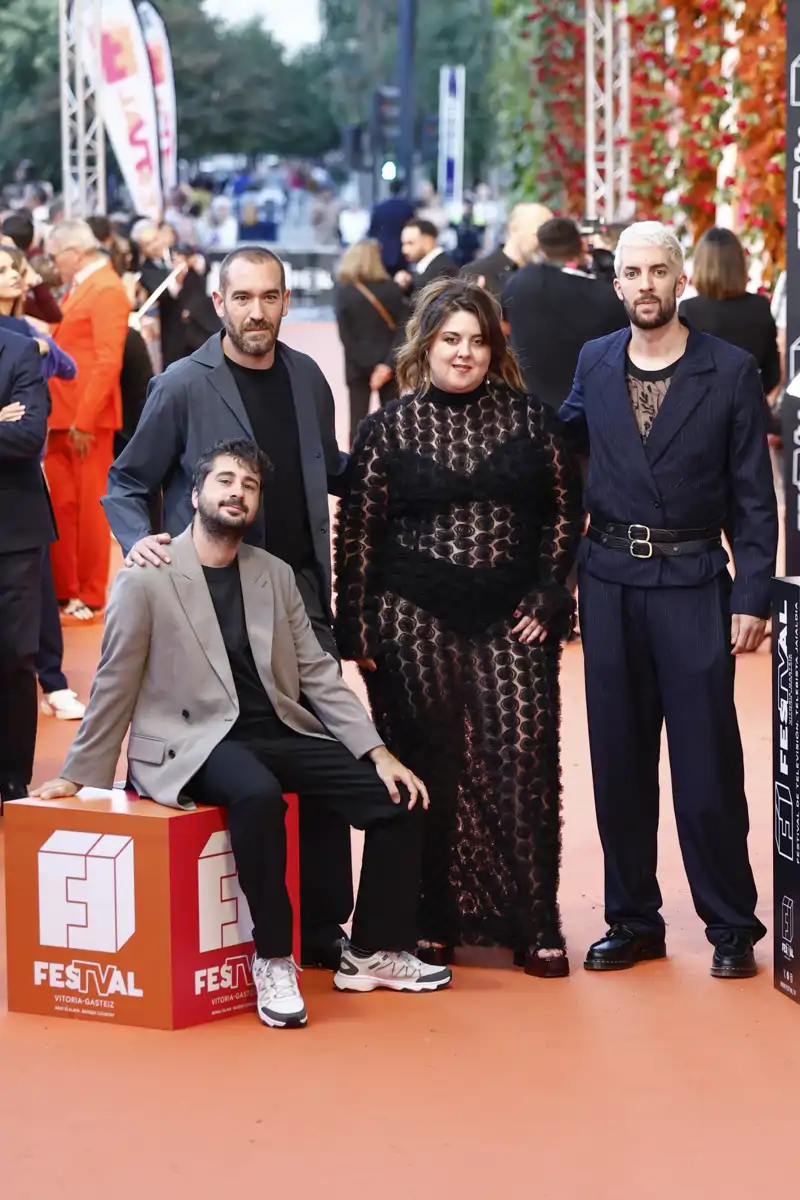 Sergio Bezos, Jorge Ponce, Lalachus y David Broncano en Vitoria