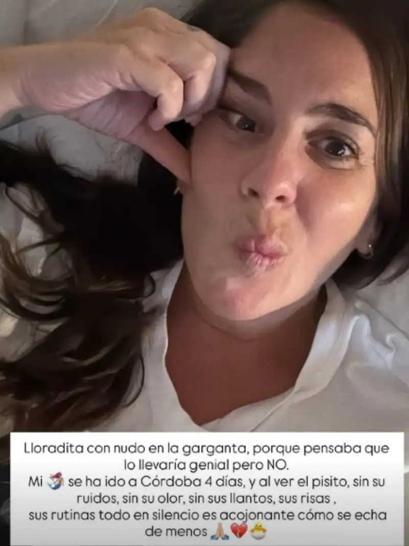 Anabel Pantoja sobre la marcha de su hija a Córdoba