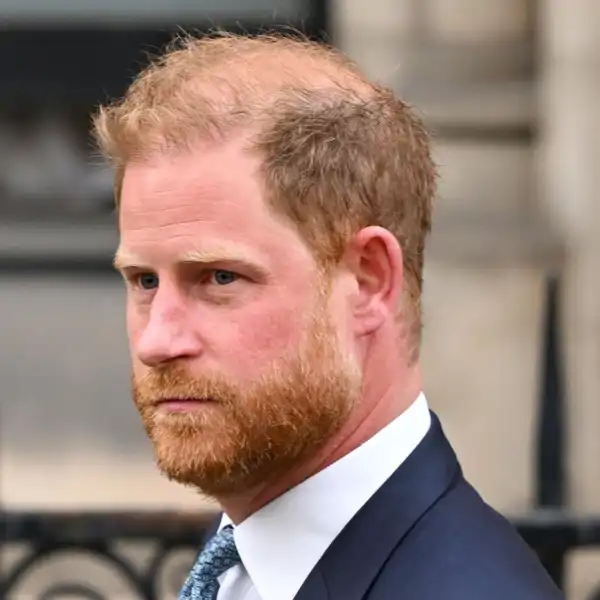El Príncipe Harry en una de sus vueltas a Londres en 2024