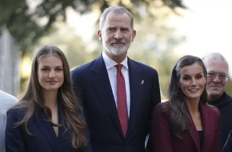 Los Reyes Felipe y Letizia y la Princesa Leonor en Navarra