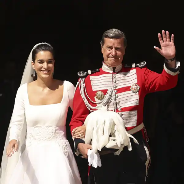 Boda de Cayetano Martínez y Bárbara. 