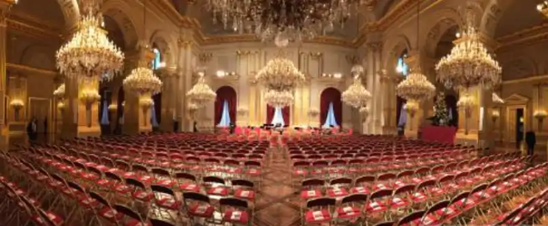 Salón del Trono, una de las salas más importantes del Palacio Real de Bruselas. 