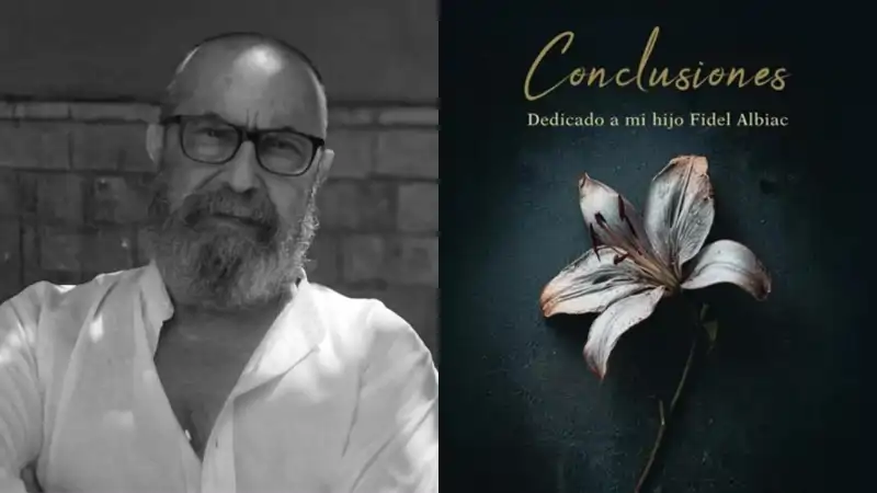 Paco Albiac y la portada de su último libro