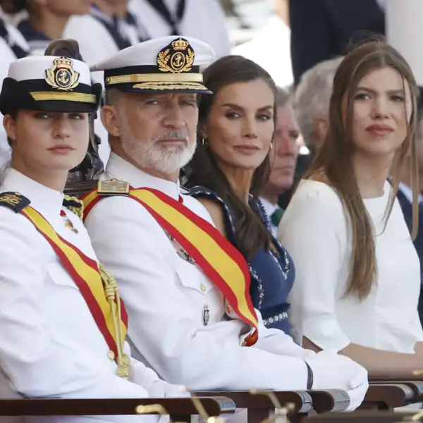 La Familia Real en Pontevedra