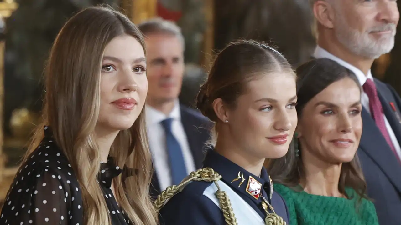 La Familia Real en la Fiesta Nacional
