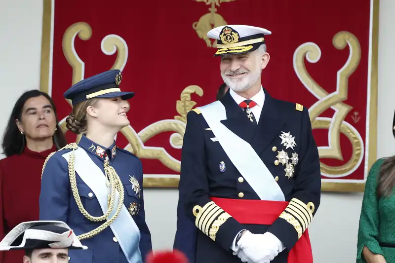 Princesa Leonor y Rey Felipe VI