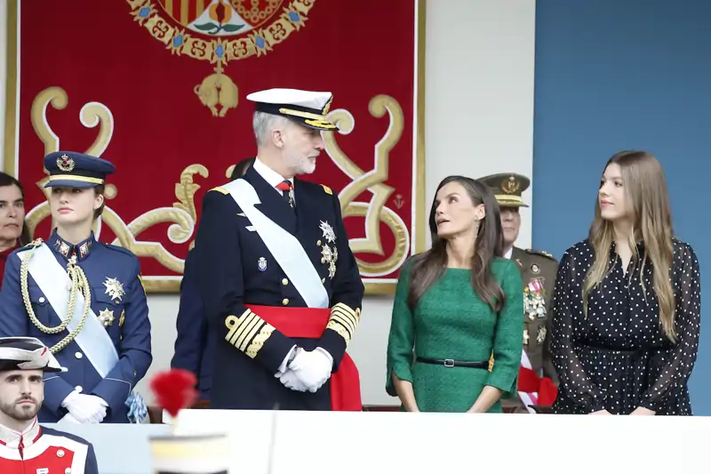 Reyes en la Fiesta Nacional 2025