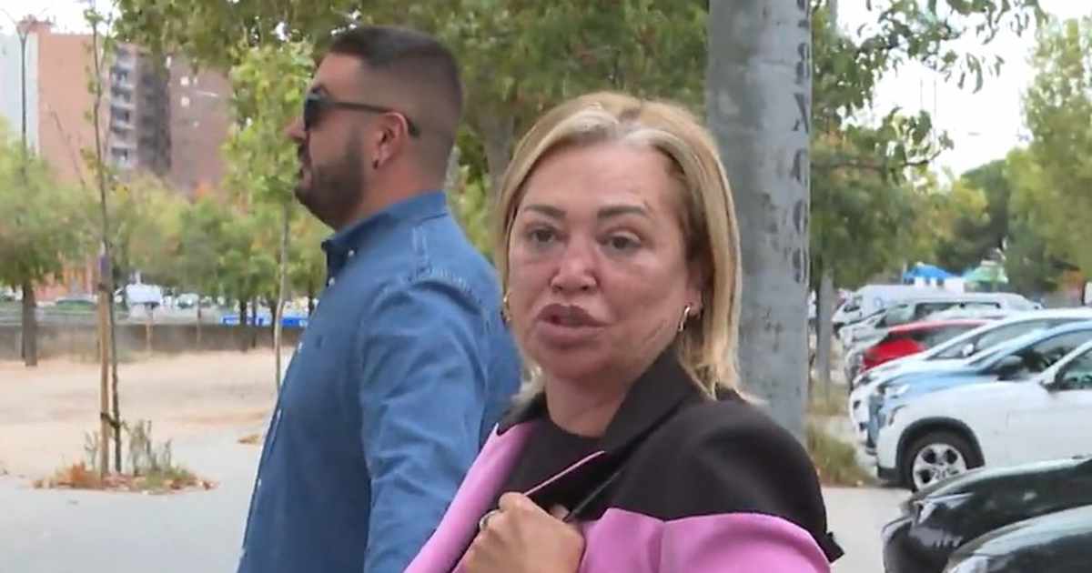 Primeras palabras de Belén Esteban tras el juicio contra Toño Sanchís:  "Estoy bien"