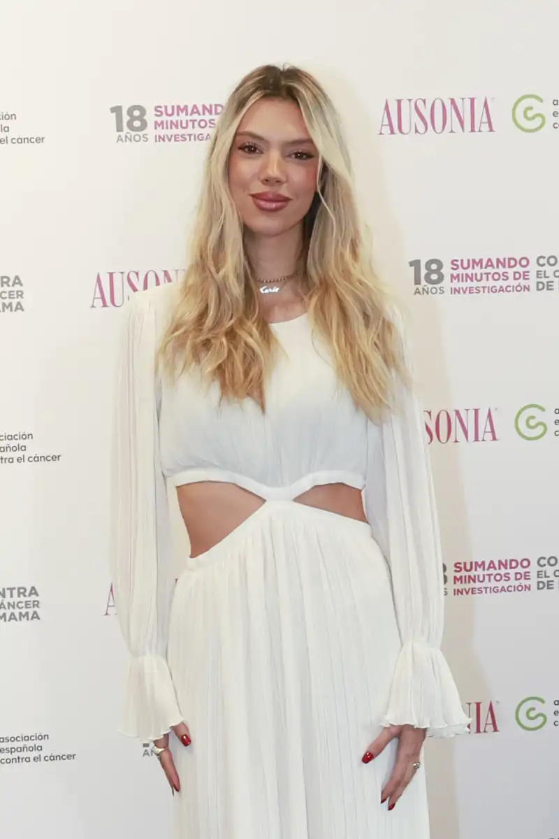 Alejandra Rubio en un evento solidario