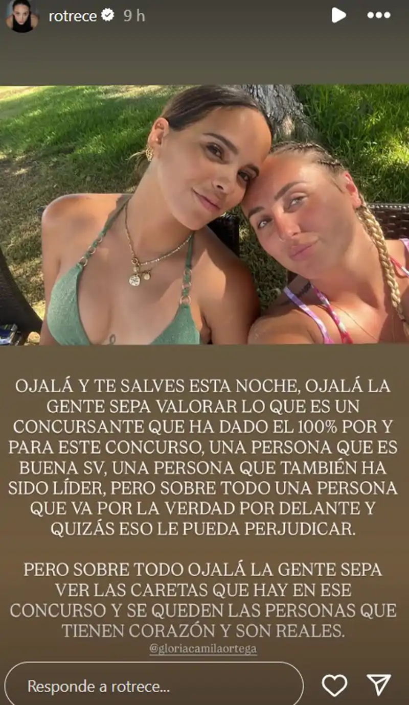 Storie de Rocío Flores