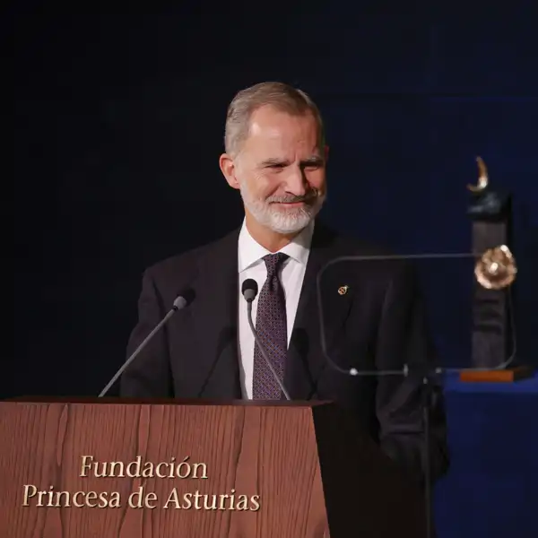 El Rey Felipe y la Princesa Leonor en la ceremonia de entrega de los Premios Princesa de Asturias 2025