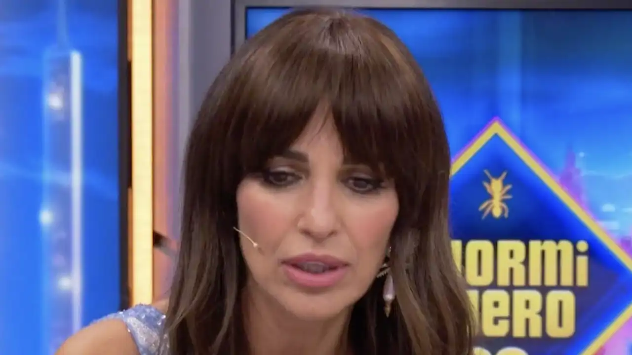 Paula Echevarría durante la promoción de su serie en 'El Hormiguero'