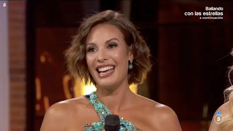 Jessica Bueno antes de actuar en 'Bailando con las estrellas'