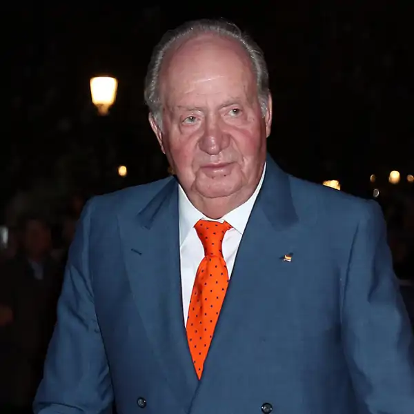 El Rey Juan Carlos I durante el concierto de la Escuela Superior de Música, el 2 de noviembre de 2018, en Madrid.