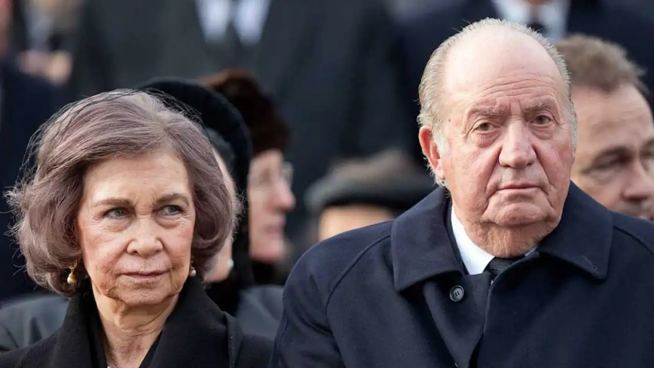 El Rey Juan Carlos y la Reina Sofía, en uno de sus últimos actos conjuntos, antes de que el emérito se marchara a vivir Abu Dabi y se rompieran los lazos con la familia real española
