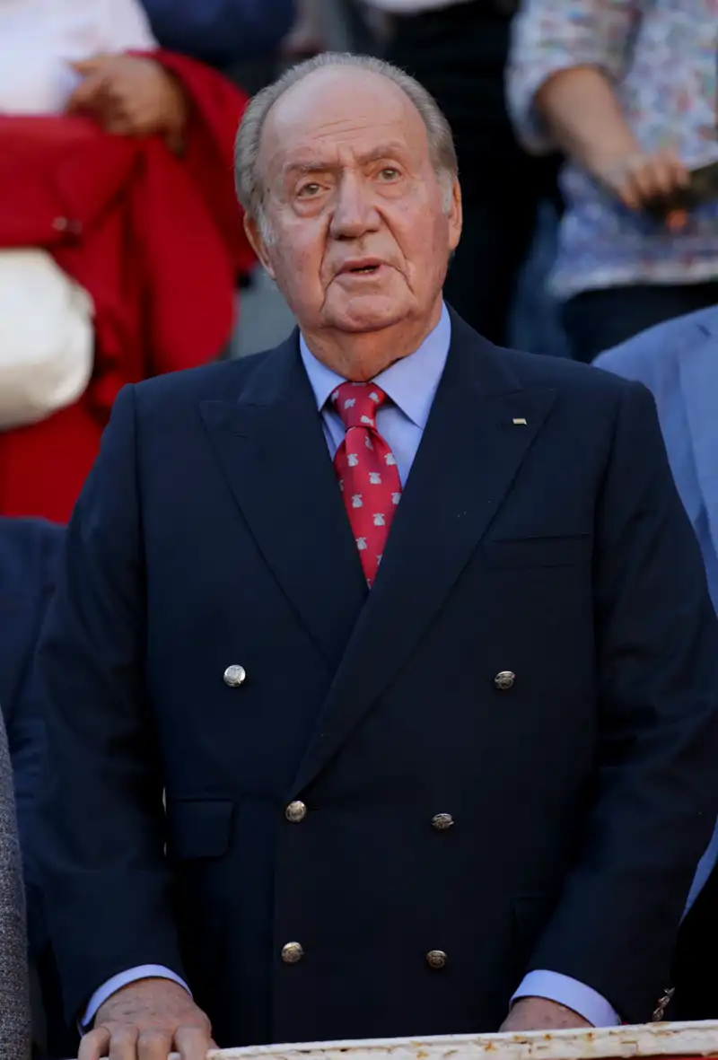 El Rey Juan Carlos en la Feria de San Isidro que tuvo lugar en mayo del año 2017.