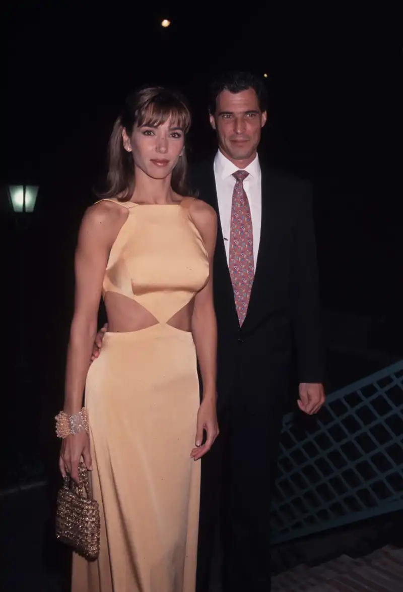 Javier García Obregón y su ex, Paloma Lago, en una imagen de 1997