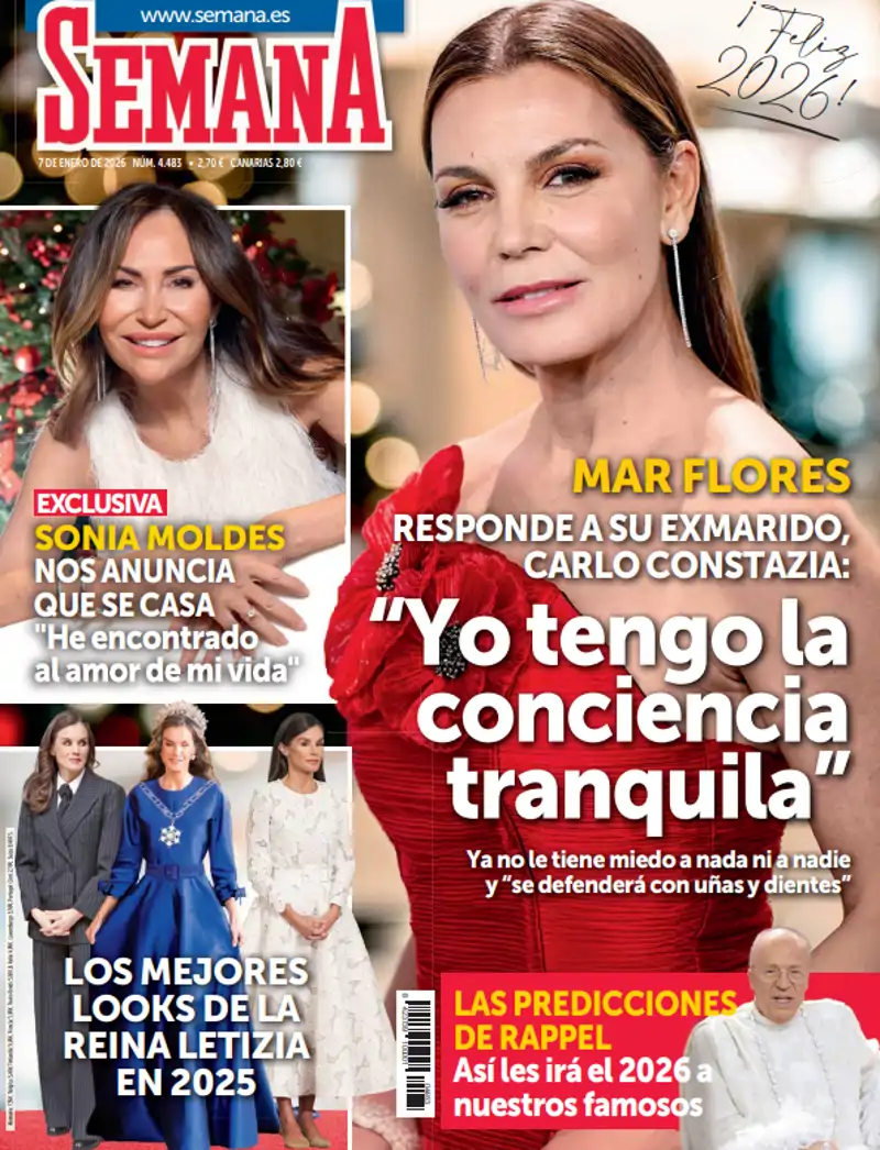 Mar Flores protagoniza la portada del nuevo número de SEMANA: "Yo tengo la conciencia tranquila", asegura