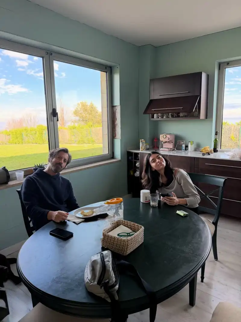 Quique Sánchez Flores y Lucía Rivera