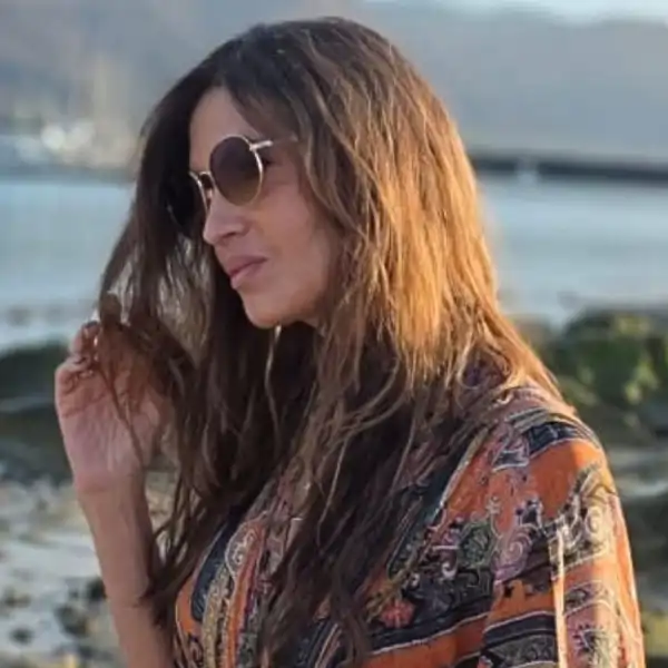 Sara Carbonero en una de las imágenes que ha compartido en las que ha dado cuenta de cómo ha despedido el 2025 