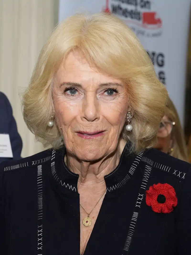 La reina Camila en un evento filantrópico