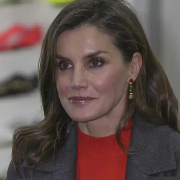 La visita de Letizia a Joma Sports en 2018