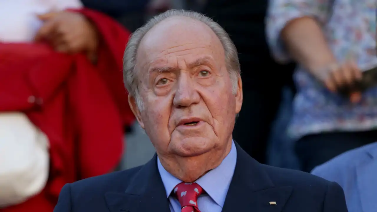 El Rey Juan Carlos en la Feria de San Isidro que tuvo lugar en mayo del año 2017.