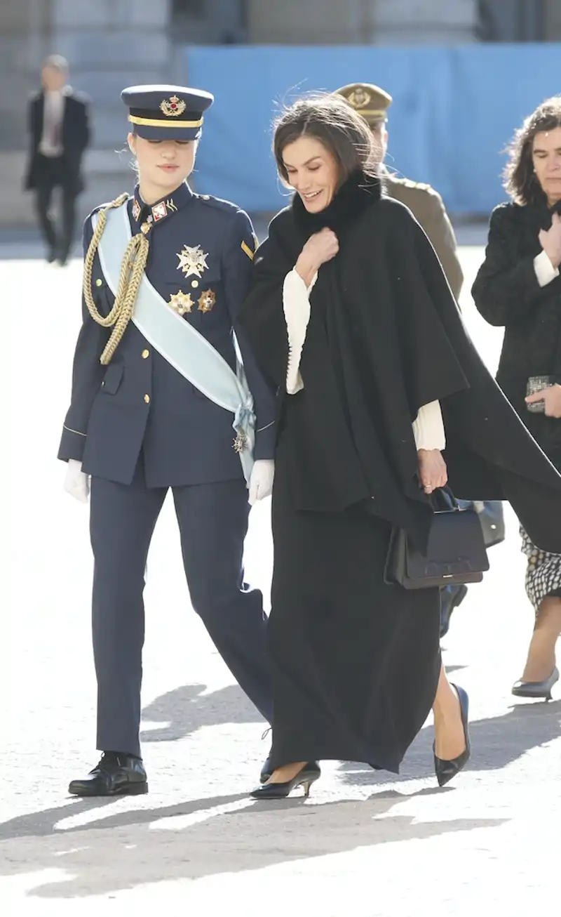 La Reina Letizia y la Princesa Leonor