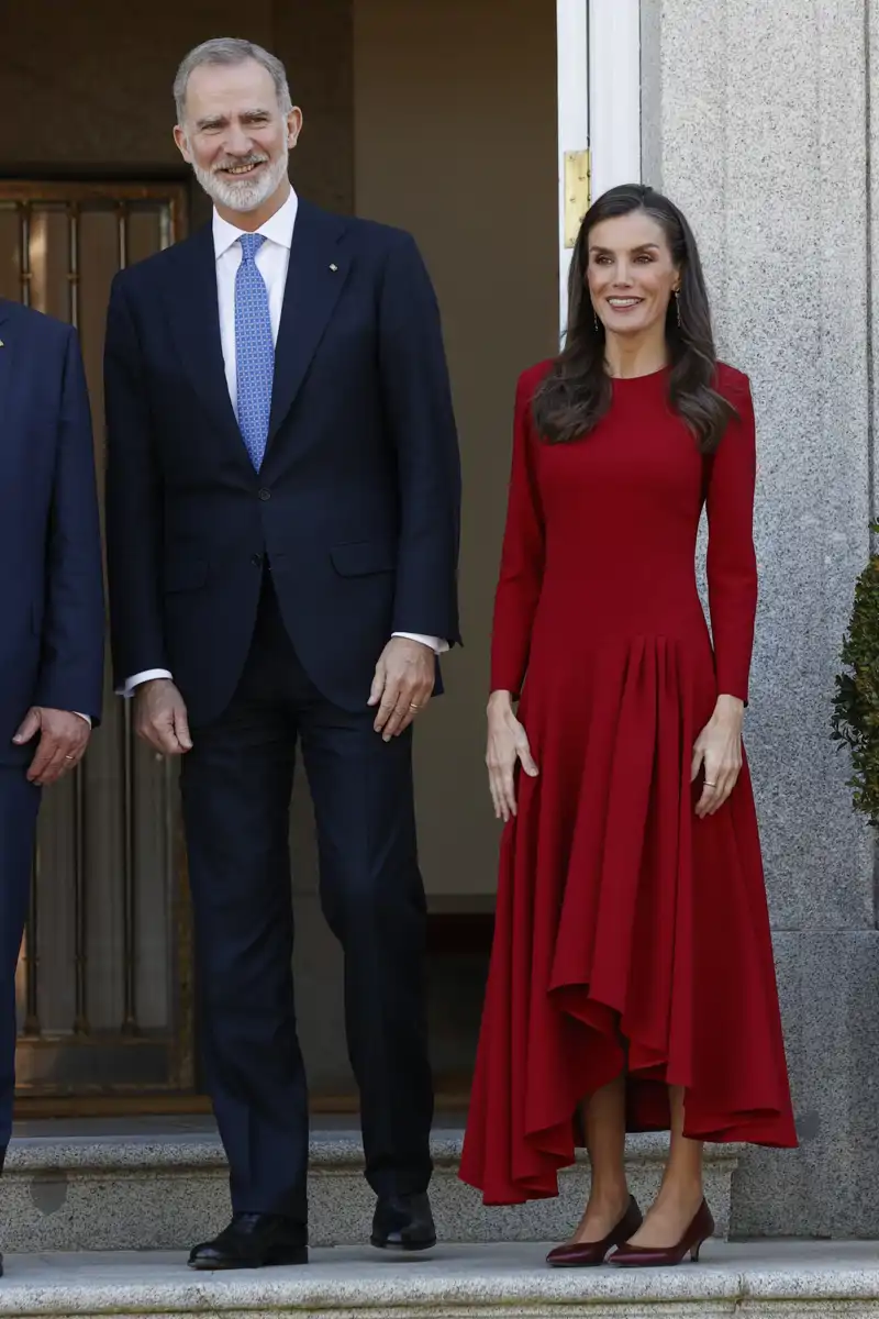Sus Majestades los Reyes Felipe VI y Letizia durante una aparición pública en Madrid el pasado mes de noviembre de 2025.