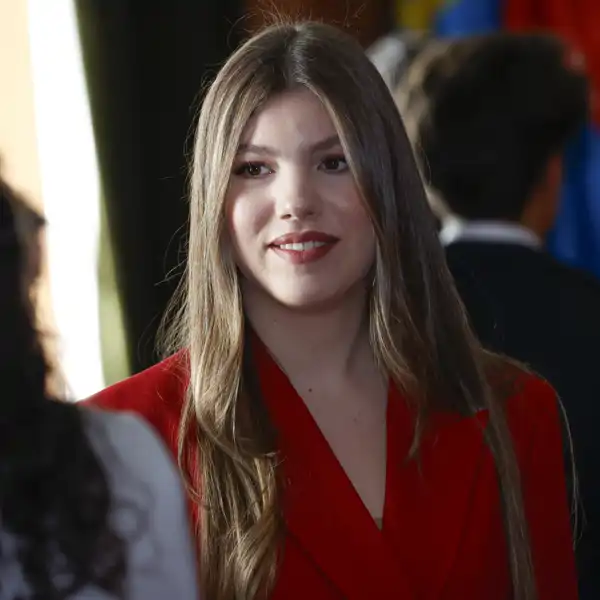 La Infanta Sofía durante los actos marcados en los Premios Princesa de Asturias 2025.