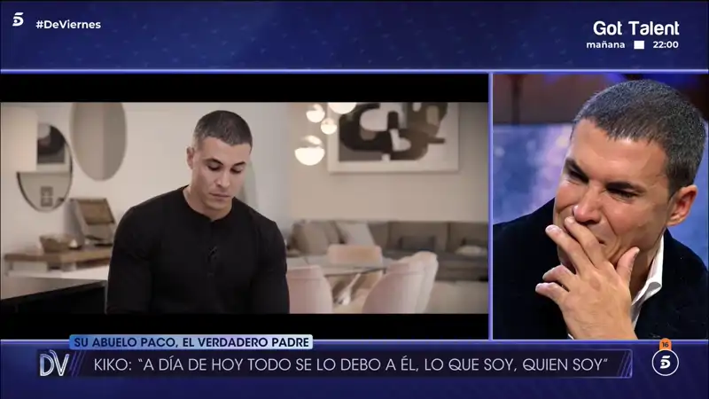 Kiko Jiménez se rompe al hablar de su abuelo.