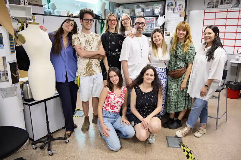 Departamento de Vestuario, comandado por Berto Brezo