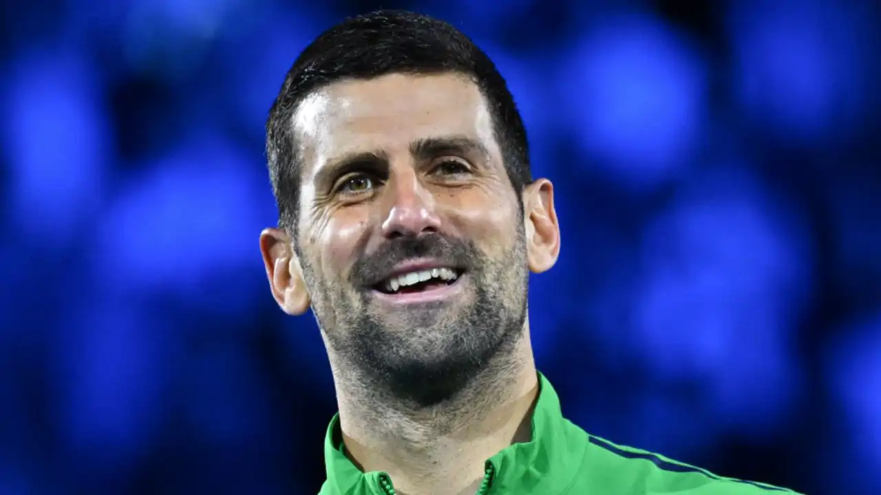 Novak Djokovic tras la final del Abierto de Australia en la que perdió contra Carlos Alcaraz en un partido de infarto. 