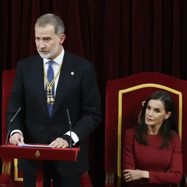 Los Reyes Felipe y Letizia