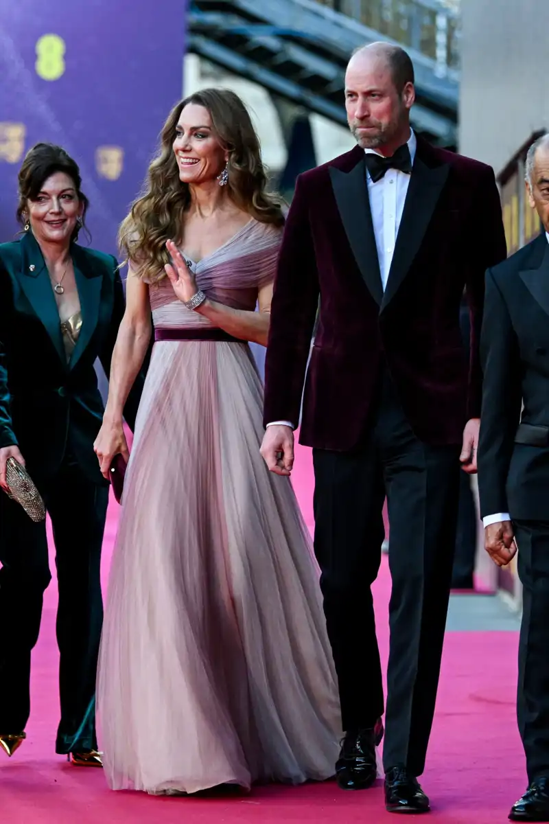 El vestido de Gucci de Kate Middleton en la alfombra roja de los Premios BAFTA 2026 