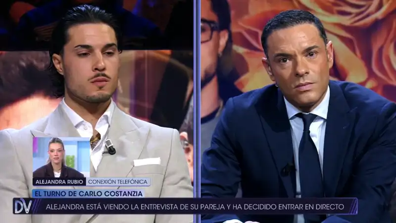 Alejandra Rubio llama por la conversación con Antonio Rossi