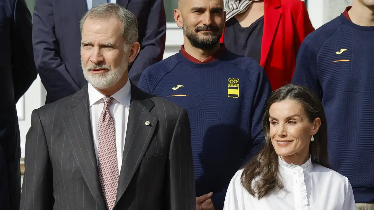 El Rey Felipe y la Reina Letizia en Zarzuela