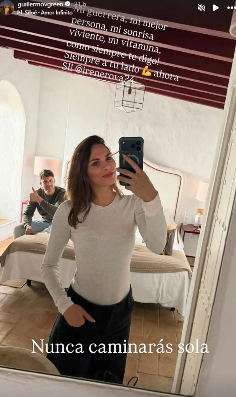 Guillermo, pareja de Irene Rosales, lanza un contundente mensaje antes de que la modelo reaparezca en televisión para conceder una entrevista.