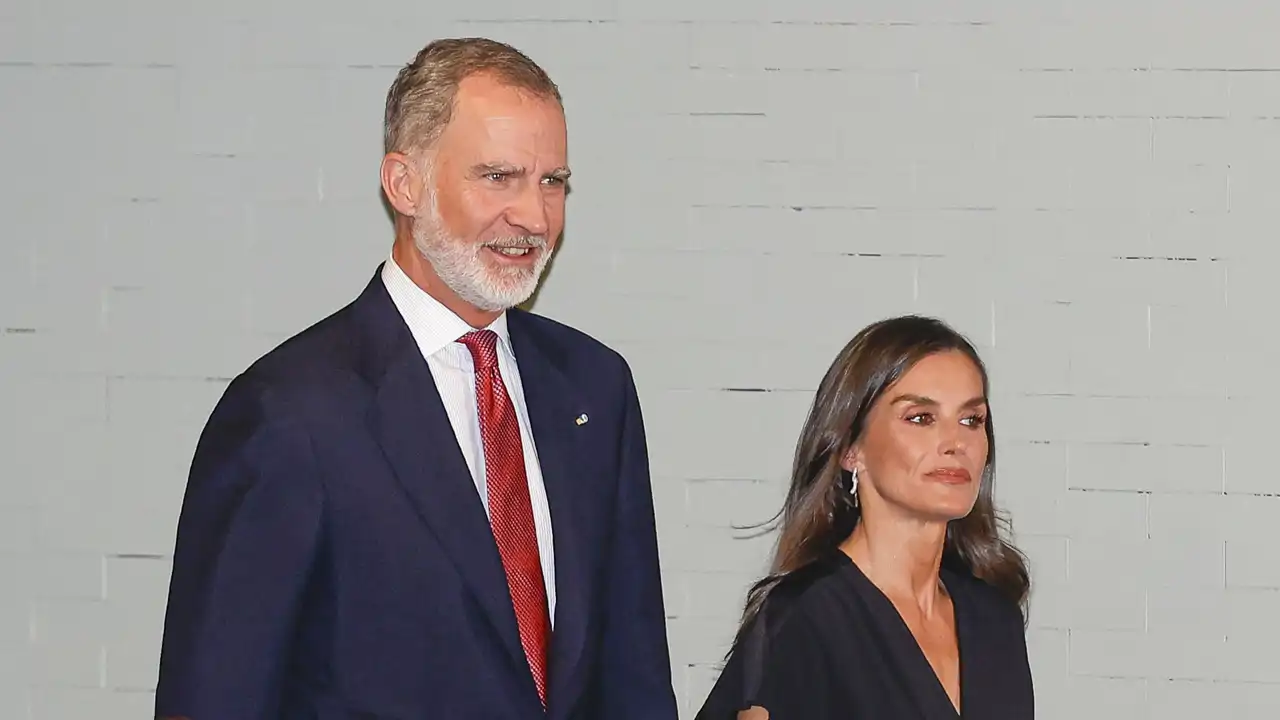 Los Reyes Felipe y Letizia en un acto