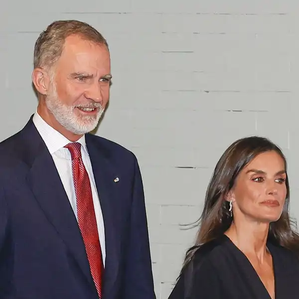 Los Reyes Felipe y Letizia en un acto