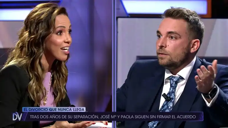 Paola Olmedo y José María Almoguera