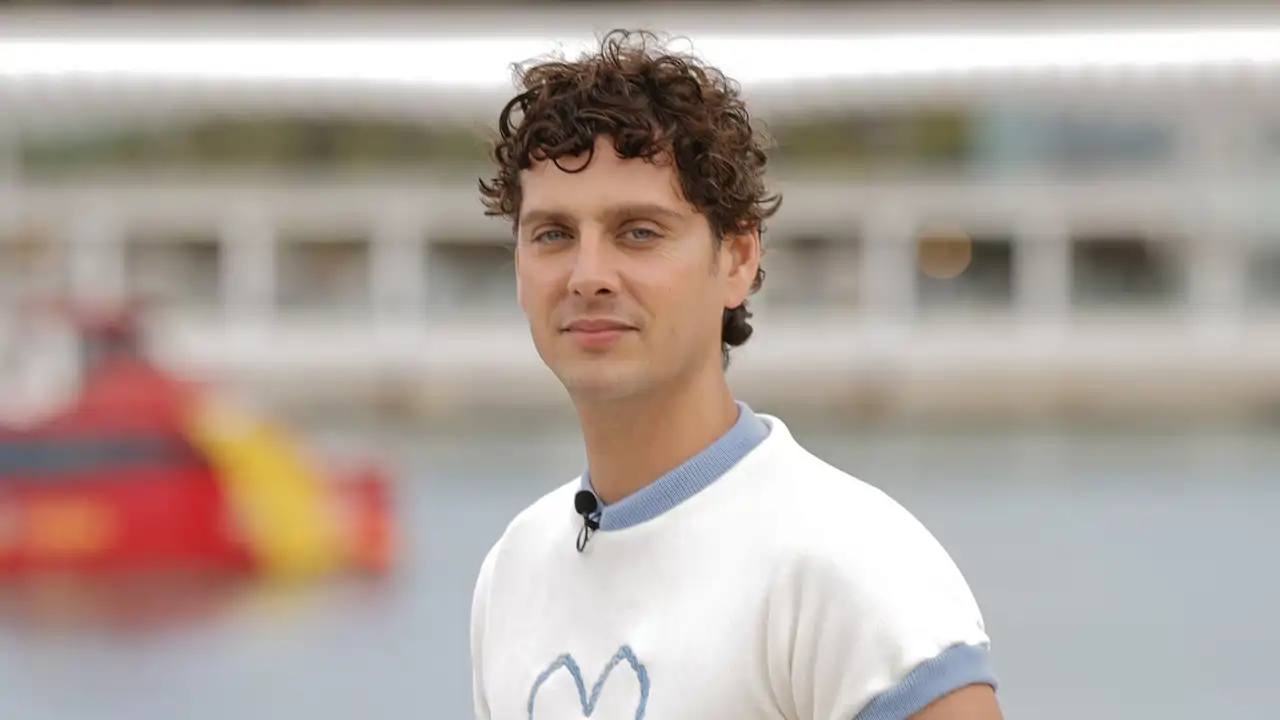 Eduardo Casanova durante la presentación del documental 'Sidosa' en Málaga